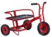 Winther VIKING SideBySide Taxi – Robustes Kinderfahrzeug mit Gummireifen und Anhängerkupplung 4-7 Jahre
