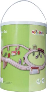 SMH Holzeisenbahn in Trommel, 38tlg.