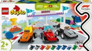 LEGO® DUPLO 10445 F1 Team Rennautos mit Rennfahrern...