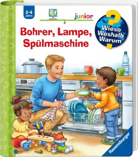 Ravensburger Wieso? Weshalb? Warum? Bohrer, Lampe, Spülmaschine