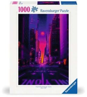 Ravensburger New York in Neon 1000 Teile Puzzle