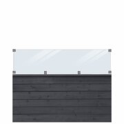 PLUS Klink Profil-Zaun inkl. Glas