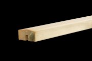 PLUS Plank Profil-Zaun inkl. Glas