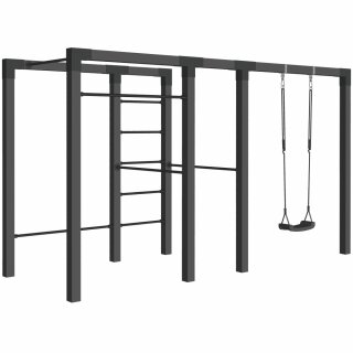 PLUS Outdoor fitness - Model 3 - Schwartz/beschläge Schwartz