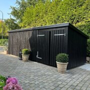 PLUS Nordic Multi Gartenhaus14 m2 - 3 Modulen -...