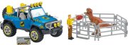 Schleich 41464 Geländewagen mit Dino-Außenposten