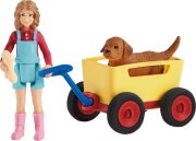 Schleich Farm World 42543 Bollerwagen-Ausflug
