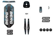 Rally - Sticker Set DRT Black 3 Gears