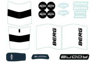 Buddy 2.0 - Aufkleber-Set Classic Blue
