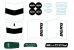 Buddy 2.0 - Aufkleber-Set Retro Green