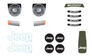 Buddy 2.0 - Aufkleber-Set Jeep