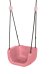 Dice Klettergerüst Zubehör Kunststoff Babyschaukel 3 in 1 Schaukel Rosa/ Hellrosa (Pastellfarbe)