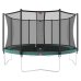 BERG Trampolin rund 430 cm grün mit Sicherheitsnetz Comfort Favorit Regular