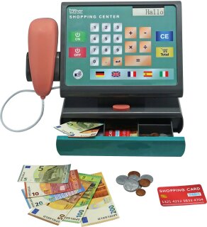 Moderne Scannerkasse m. Sprachf.