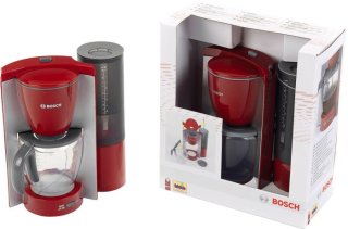 klein Bosch Kaffeemaschine rot/grau