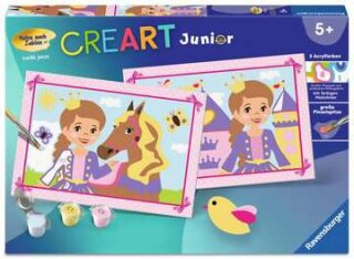 Ravensburger CreArt, Malen nach Zahlen Kleine Prinzessin
