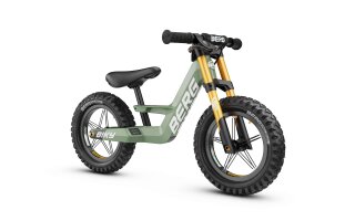 BERG Laufrad Biky Cross Grün Handbrake 12 Zoll