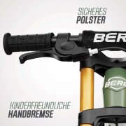 BERG Laufrad Biky Cross Grün Handbrake 12 Zoll
