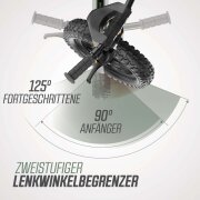 BERG Laufrad Biky Cross Grün Handbrake 12 Zoll