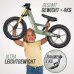 BERG Laufrad Biky Cross Grün Handbrake 12 Zoll