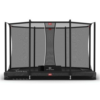 BERG Trampolin Ultim Favorit InGround 330 Grey + Safety Net Comfort Airflow