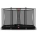 BERG Trampolin Ultim Favorit InGround 410 Black + Safety Net Comfort Airflow