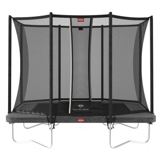 BERG Trampolin Ultim Favorit Regular 280 Grey + Safety Net Comfort Airflow