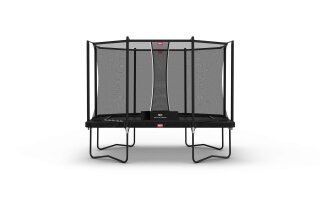 BERG Trampolin Ultim Favorit Regular 330 Black + Safety Net Comfort Airflow