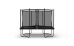 BERG Trampolin Ultim Favorit Regular 330 Black + Safety Net Comfort Airflow