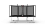 BERG Trampolin Ultim Favorit Regular 410 Grey + Safety...