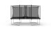 BERG Trampolin Ultim Favorit Regular 410 Grey + Safety Net Comfort Airflow
