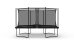 BERG Trampolin Ultim Favorit Regular 410 Black + Safety Net Comfort Airflow