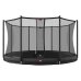 BERG Trampolin Favorit InGround 380 Grey + Sicherheitsnetz Comfort Airflow