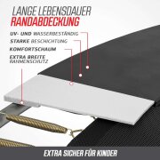 BERG Trampolin Favorit InGround 430 Black +...