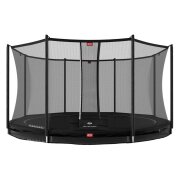 BERG Trampolin Favorit InGround 380 Black +...