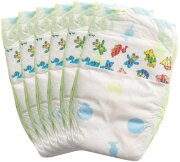 Heless Puppenwindeln, 6 Stück, Gr. 35-50 cm