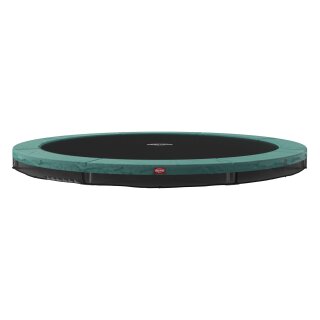 BERG Trampolin InGround rund 330 cm grün ohne Netz Favorit Sports